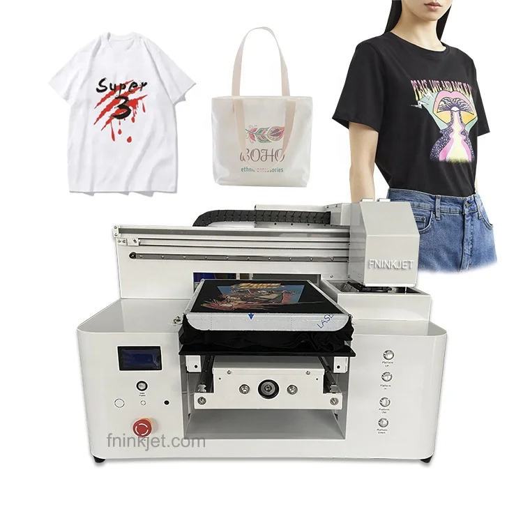 New Design Easy Maintenance Fninkjet A3 Size DTG Printer Direct to T Shirt With Epson XP600 Double Printheads