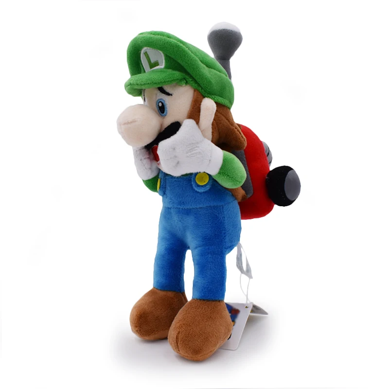 free shipping  22cm Scary Luigi Haunted House Game Super Bros Plush Toy Luigi Cuddly Stuffed Animal Soft Doll Gift  for kids HH