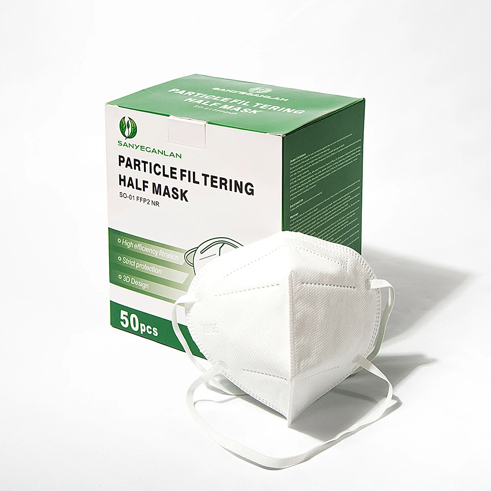 FFP1 FFP2 FFP3 Masks EN149 5Plys Non Woven Fabric FFP3 Respirator Masque KN95 Black For Adult