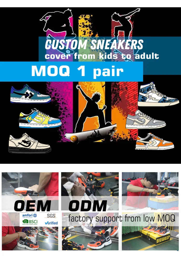 New Product Hot Sale  Factory Direct Sale White Sneakers For Men With Good Price Kids Casual Shoes