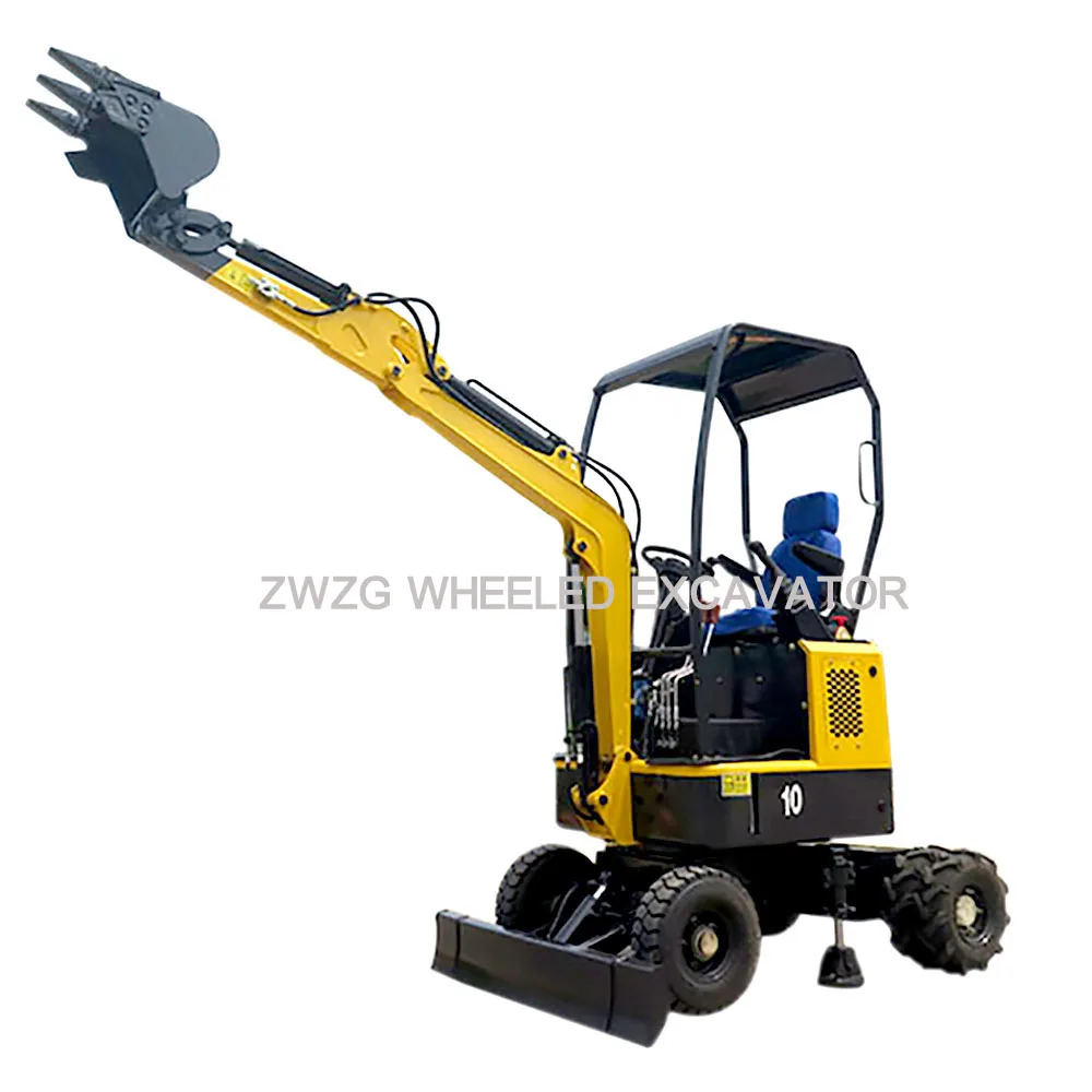 Wheel excavator manufacturer price 2 ton wheel excavator for sale