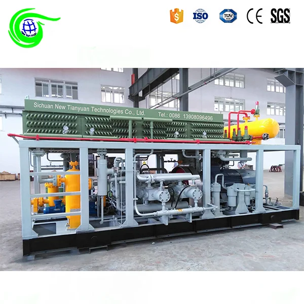 Газовый конденсат с высоким содержанием водорода H2S, бустер природного газа, газовый компрессор для скважин