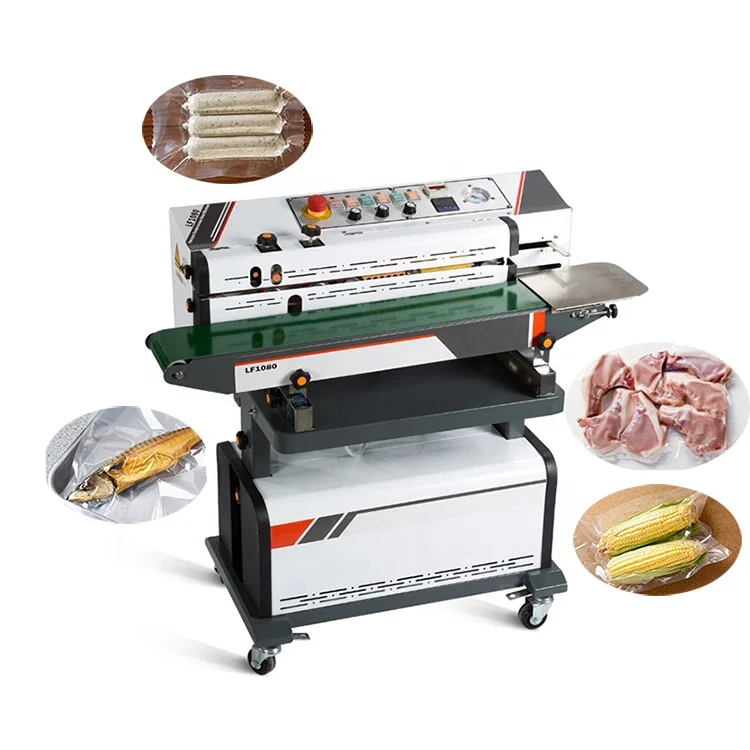 Industrial vacuum sealer, commercial plastic bag meat packing vacuum food sealing machine