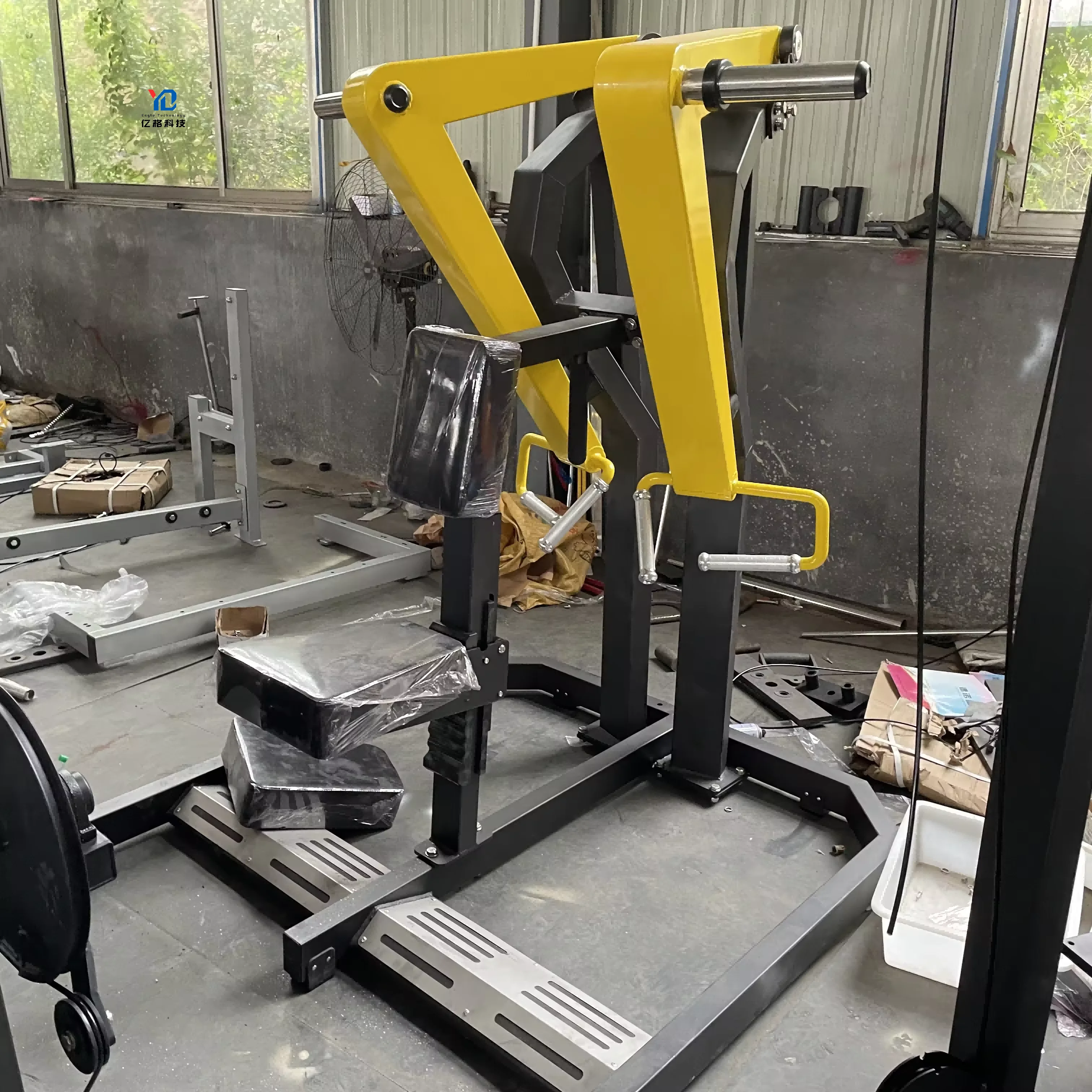 YG-3011  Professional commercial  Plate Loaded Seated Low Row machine Support customization