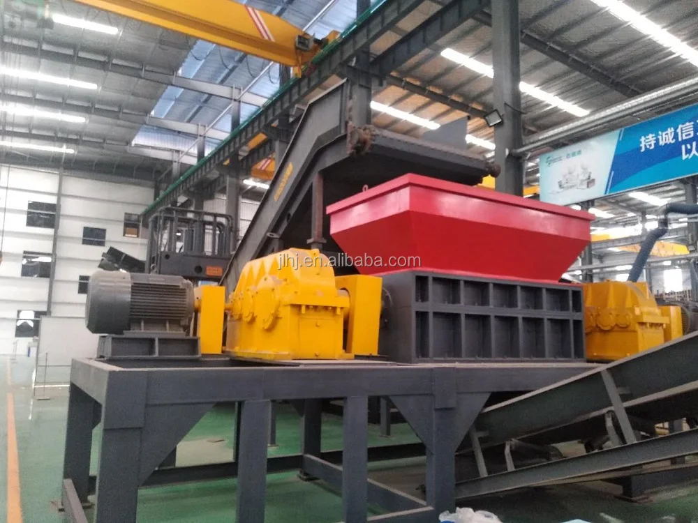 Factory Price Car Truck Tire Shredder Machine