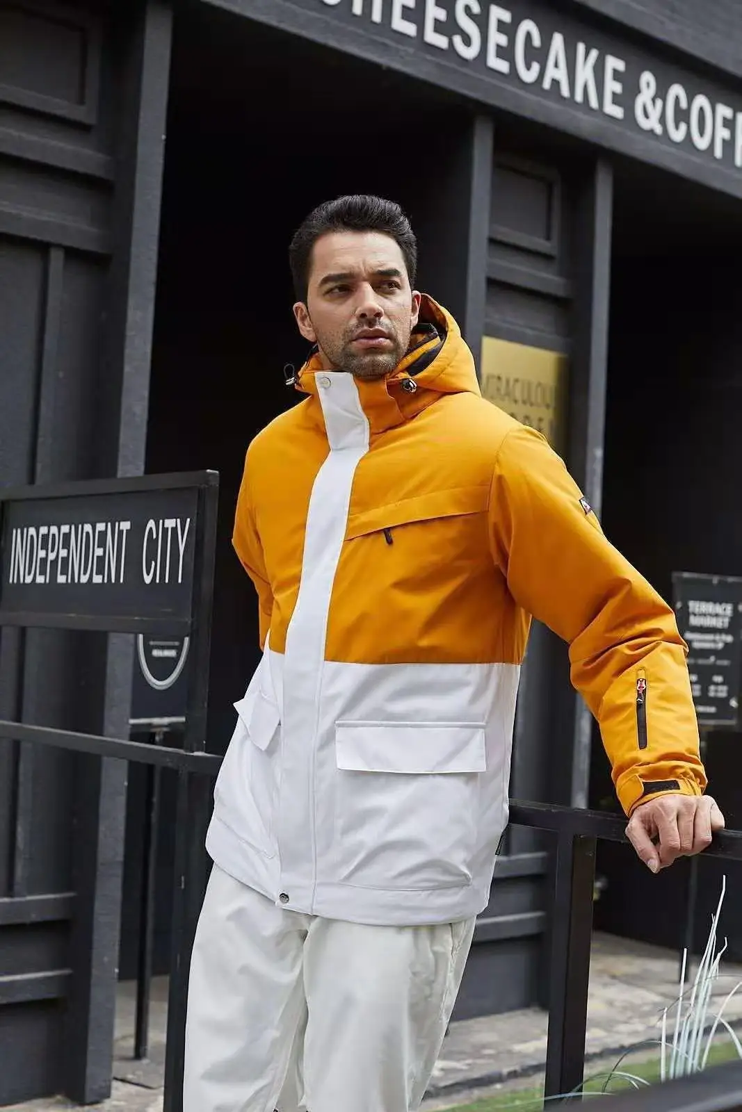 New Veneer Ski Suit Men and Women Couple Models Warm Thickened Korean Style Ski Suit