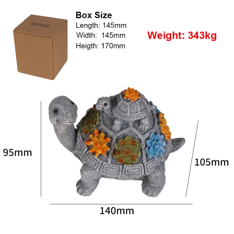 Futeng Resin Turtle Ashtray with lid Outdoor Windproof Wholesale Patio Ashtray for Smoking Home Decoration Ashtrays Accessories