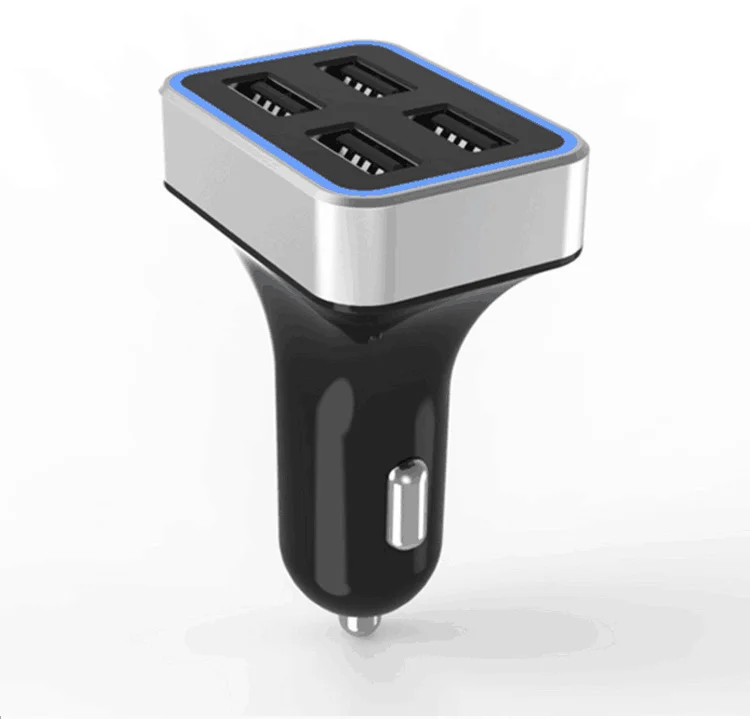 
Cell phone charger smart for 4 ports usb car holder usb charger i phone 7 