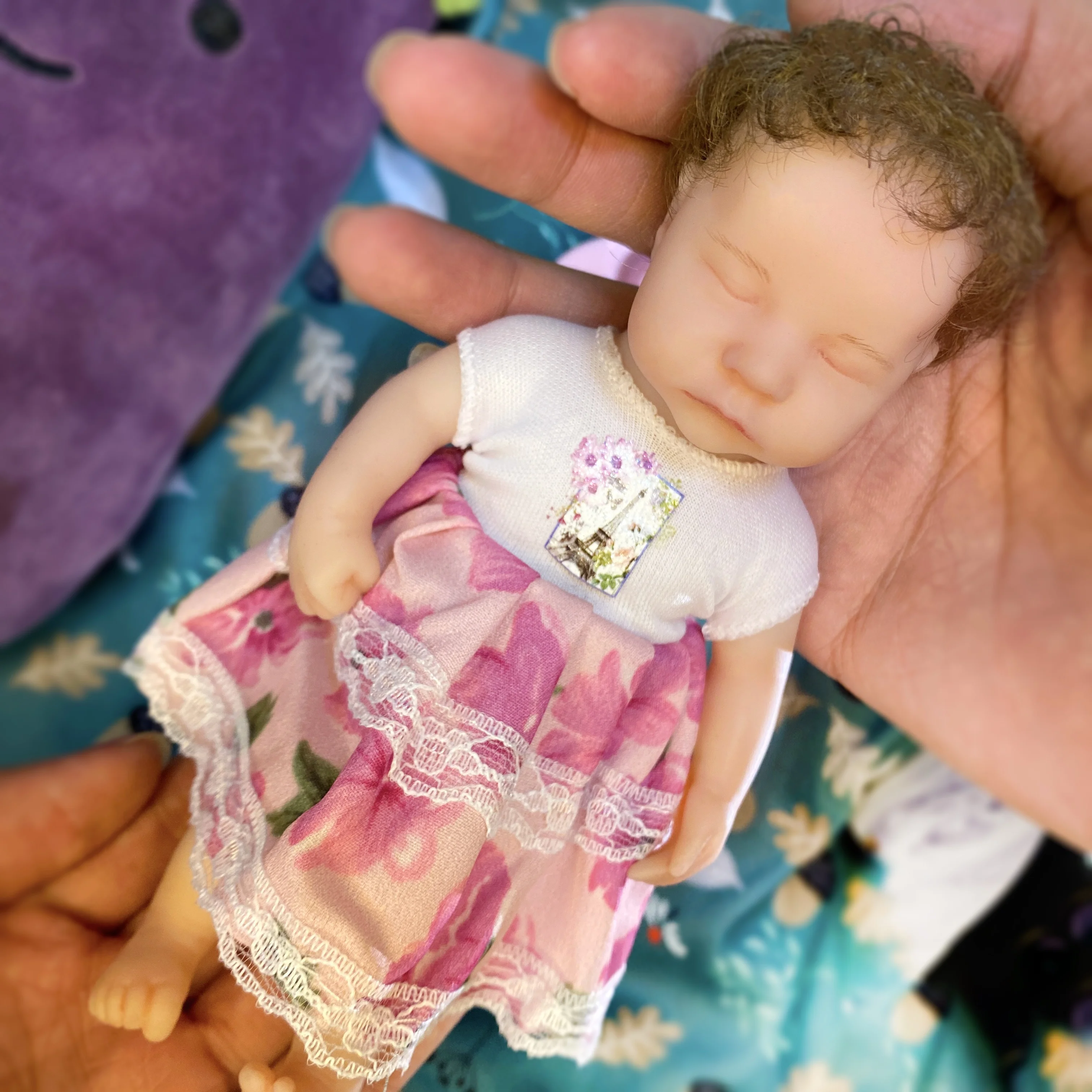 Perfect Handmade Mini Toy Realistic Life Mini Size Fashion Handmade Alive Reborn Dolls Silicone