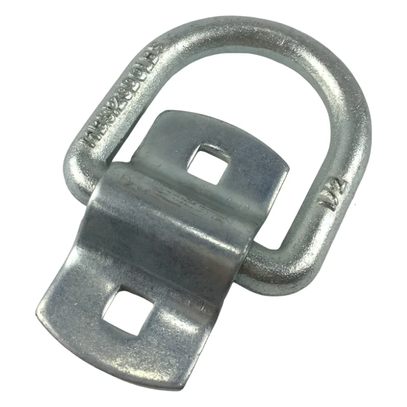 Forged D Ring Weld 41 Ton Clip Container Lashing D Ring With Clamp Forged D Ring