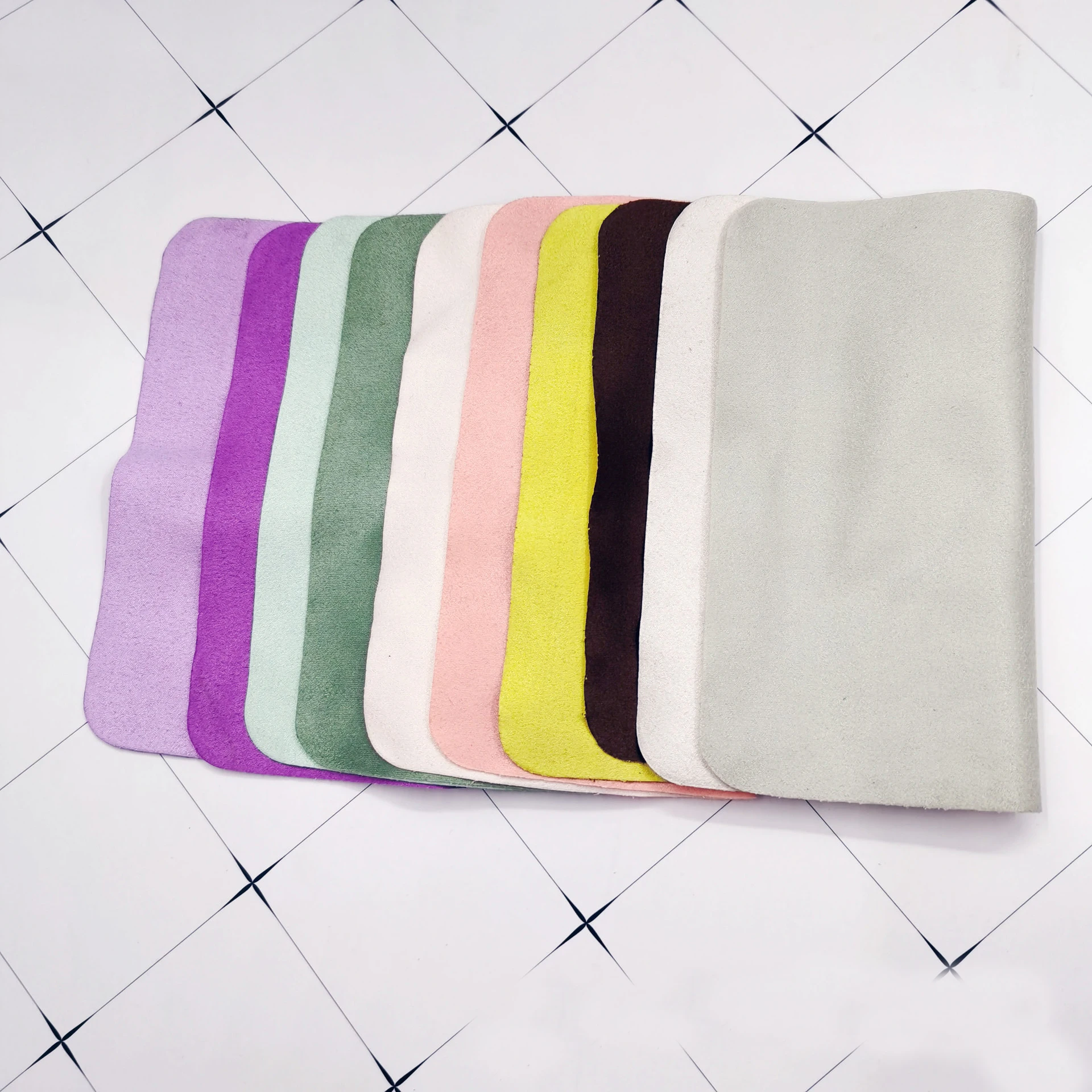 
SKYWAY Manufacturers Supply Customized Logo Double-Sided High-End Eye Glasses Lens Cleaning Cloth 