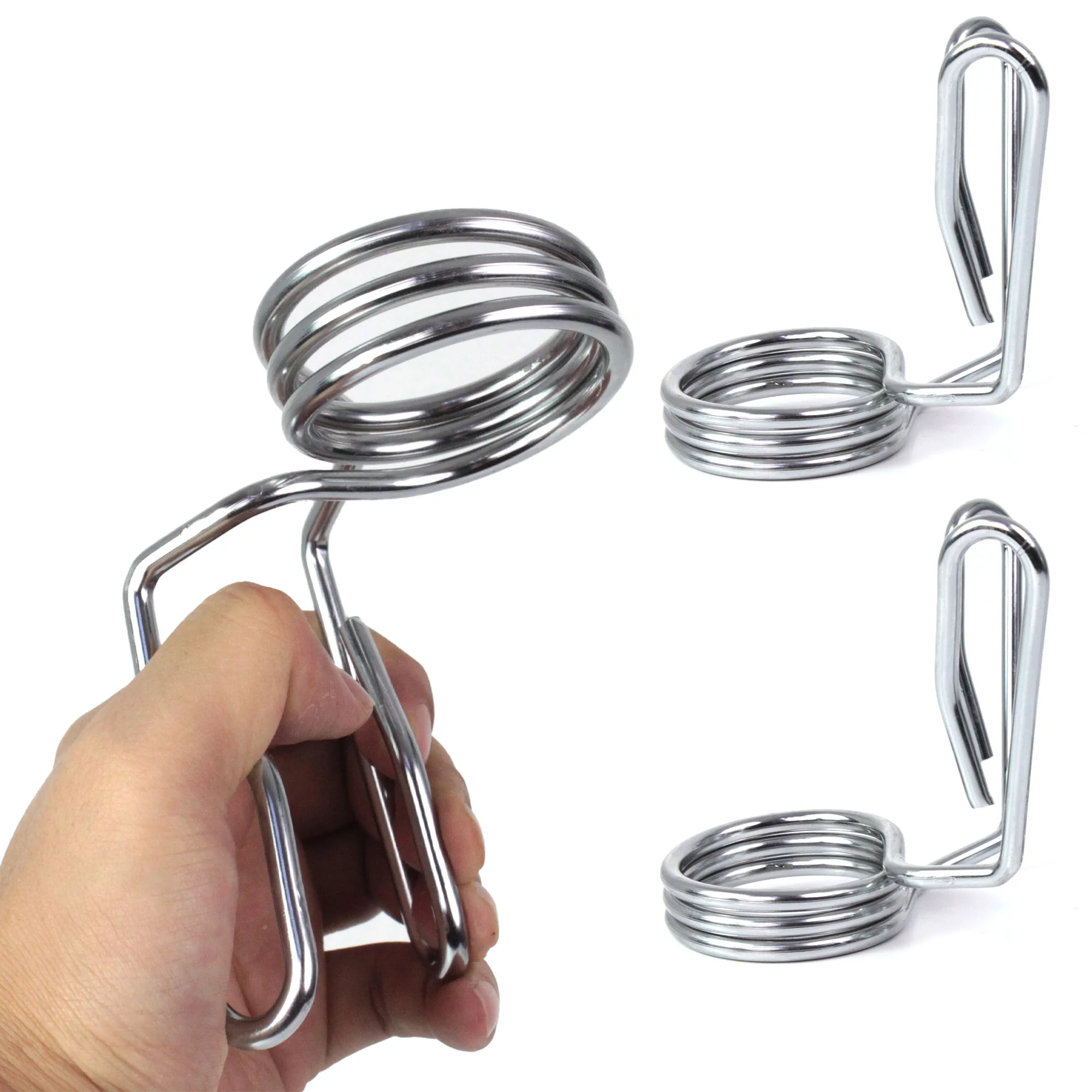 2-Inch Sturdy and Durable Strength Training Dumbbell Spring 5cm Lock Barbell Clips