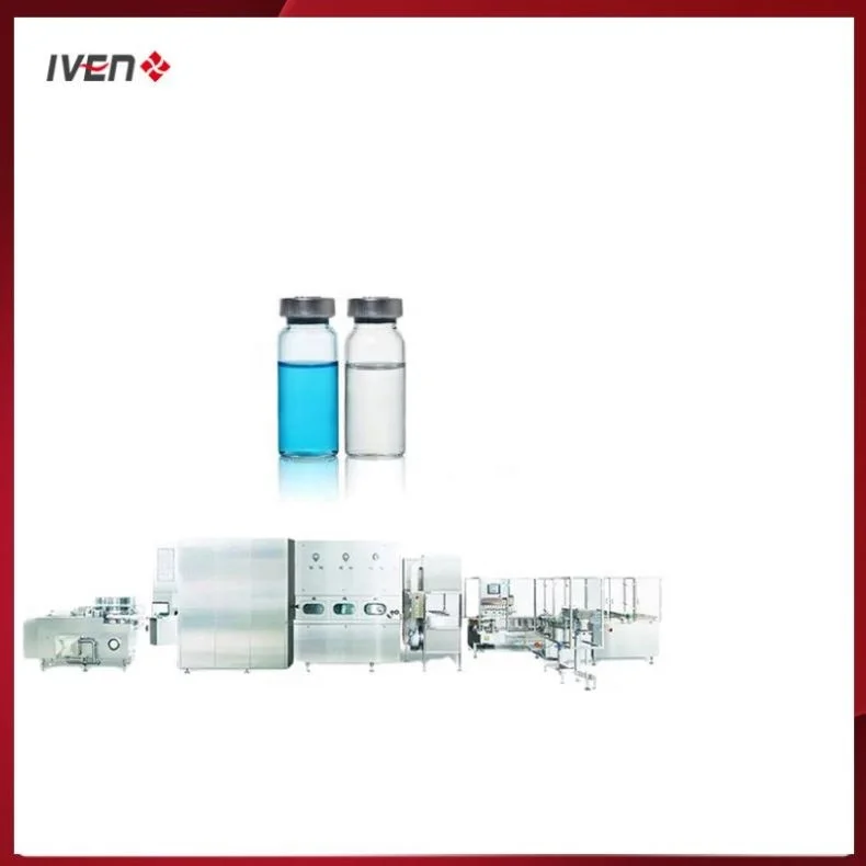 Производственная линия флакона флакон для жидкости и порошка, оборудование для заделки и запечатывания