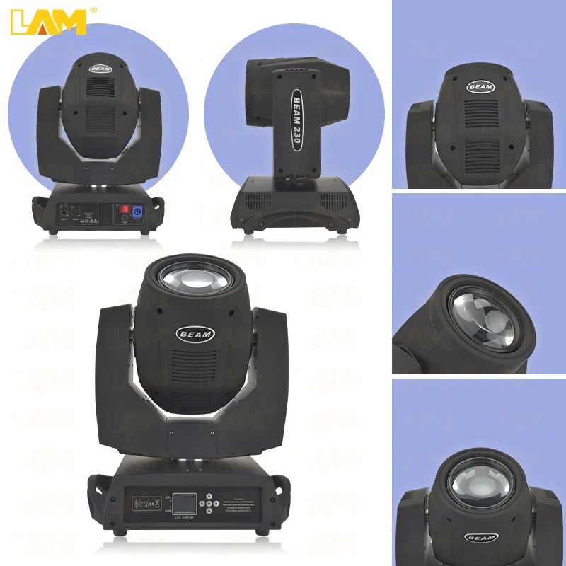 Stage Lighting Equipment Moving Head Sharpy Beam Lights 230w 7r For Night Club Party DJ Disco