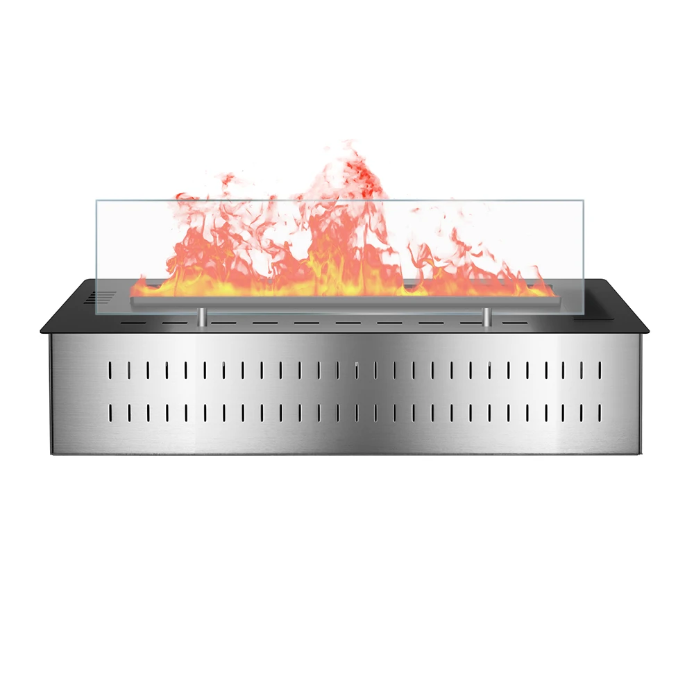 Inno-living Fire Modern Design Home Decoration 24inch 3D Flame LED Electric Fireplace Water vapor Fireplaces Steam burner