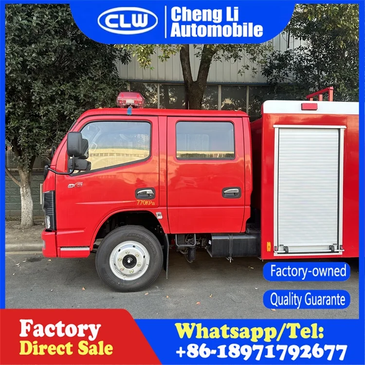 Dongfeng Mini Fire Fighting Truck 4x2 Fire Fighting System Truck Price