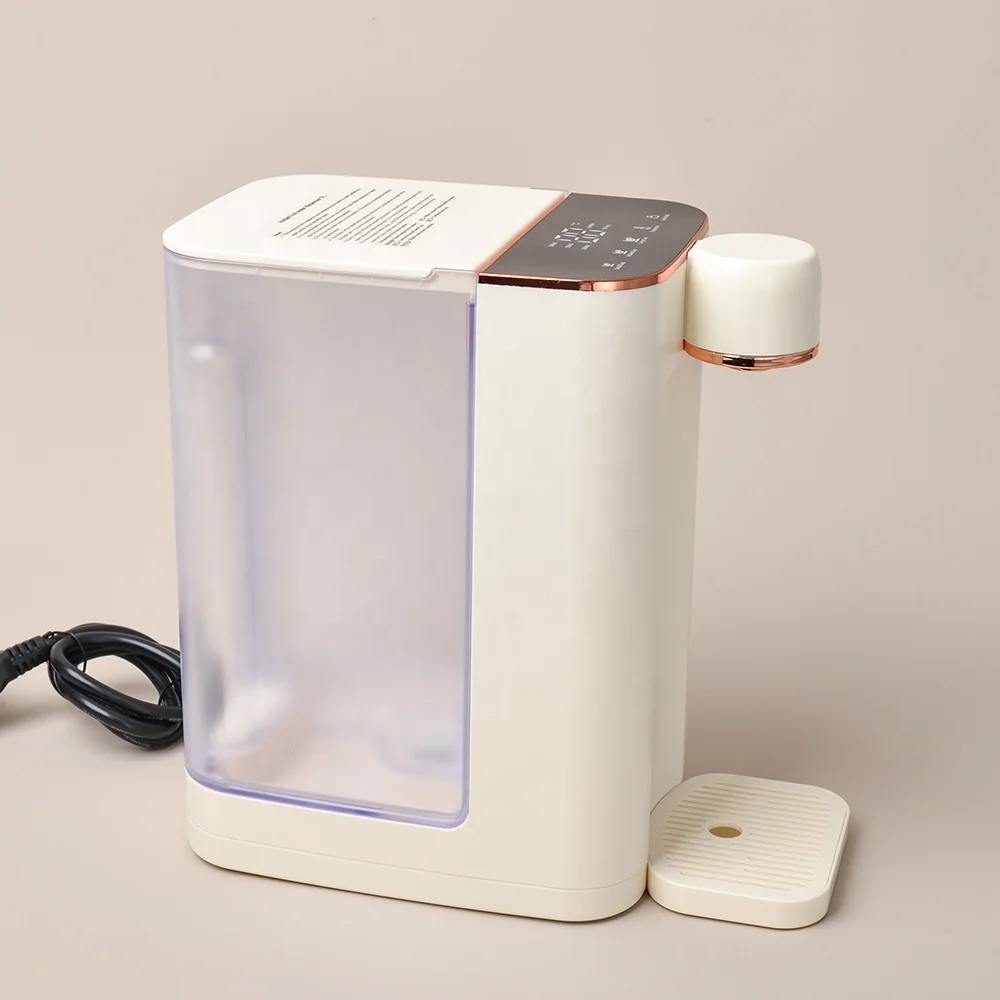 Desktop Three Seconds Fast Quick Heat Hot Drink Formula Plastic Digital Control Kettle Instant Water Boiler Warmer Dispenser