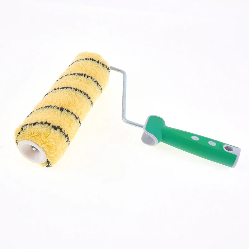 Anhui high quality factory direct sales black nylon roller to make brush plastic handheld carpet roller brush cleaning