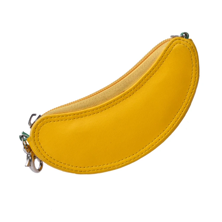 Cute nice cartoon features fruit coin wallet