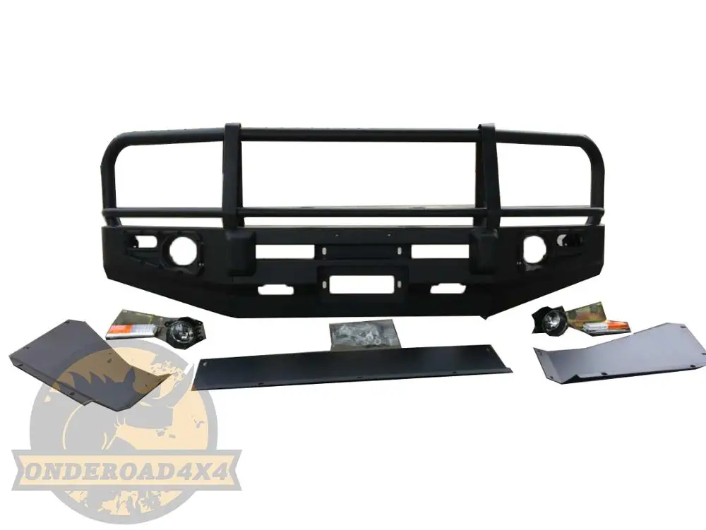 New Style 4x4 Off-Road Car Accessories Steel Bumper Guard For Land Cruiser LC200 VDJ/UZJ 55100-0X000
