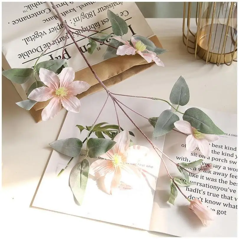 For Wedding Decoration To Decorate Party Home Decor With Pot Wholesale Real Touch Flowers Artificial