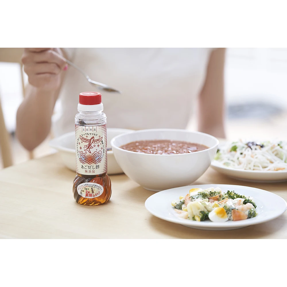 Popular healthy flying fish broth bottle healthy japan vinegar