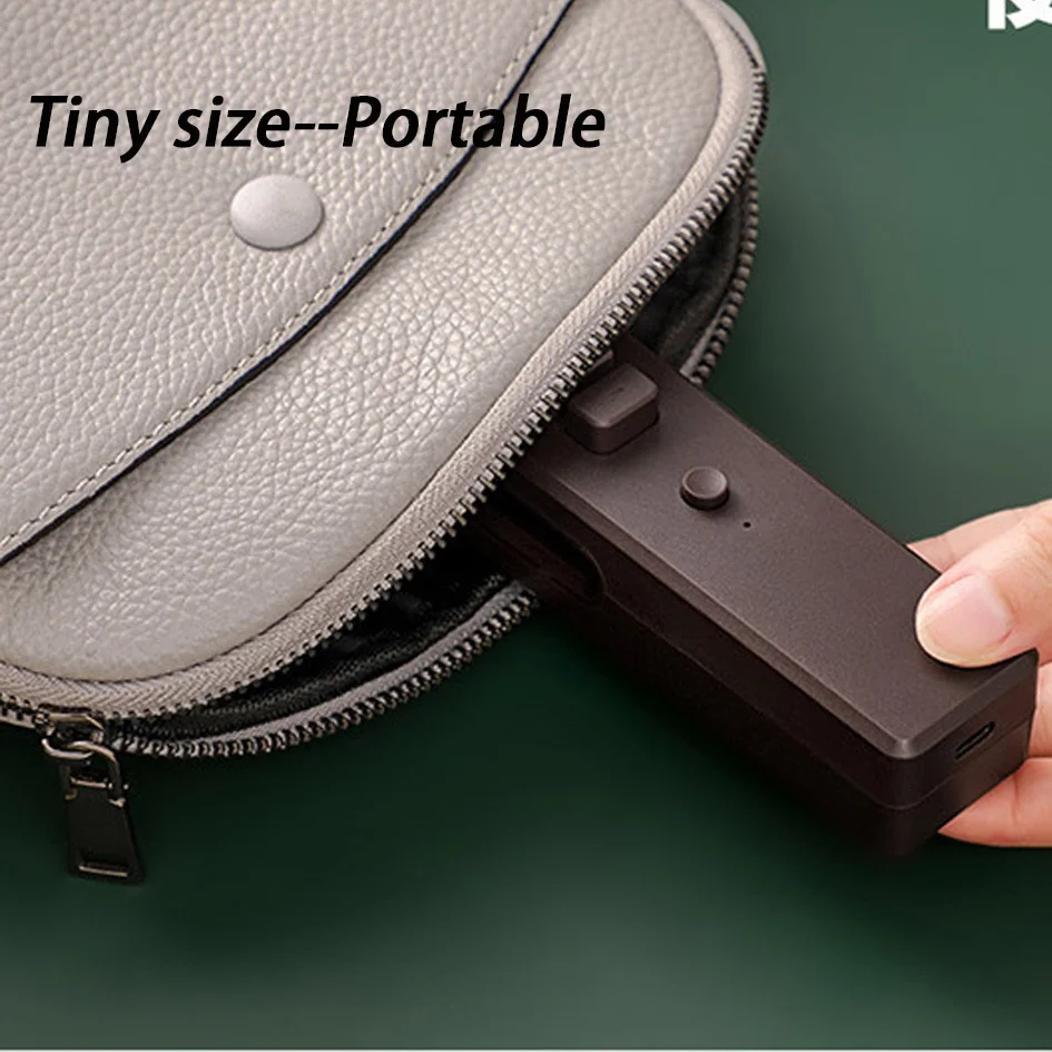 Chitwan household home used mini ABS plastic usb electric heat snack bag food sealer and cutter portable sealing machine package