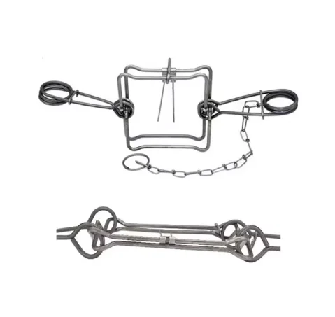 Haierc Gopher Leg Hold Trap Double Spring Body Trap Mole Traps Pest Killer