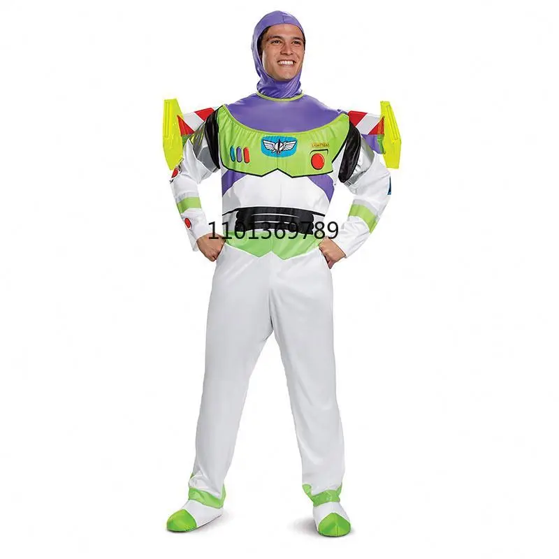 Drop ship adult 2024 Pixar Buzz Light year Toy Story 4 Classic cosplay anime Buzz Light year Costume Halloween Costumes kostum