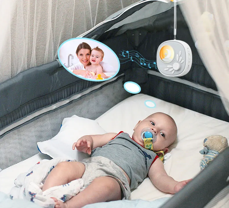 CS6 2022 Support Dropshipping baby soother white noise sleep sound machine with recording function good toy for babies