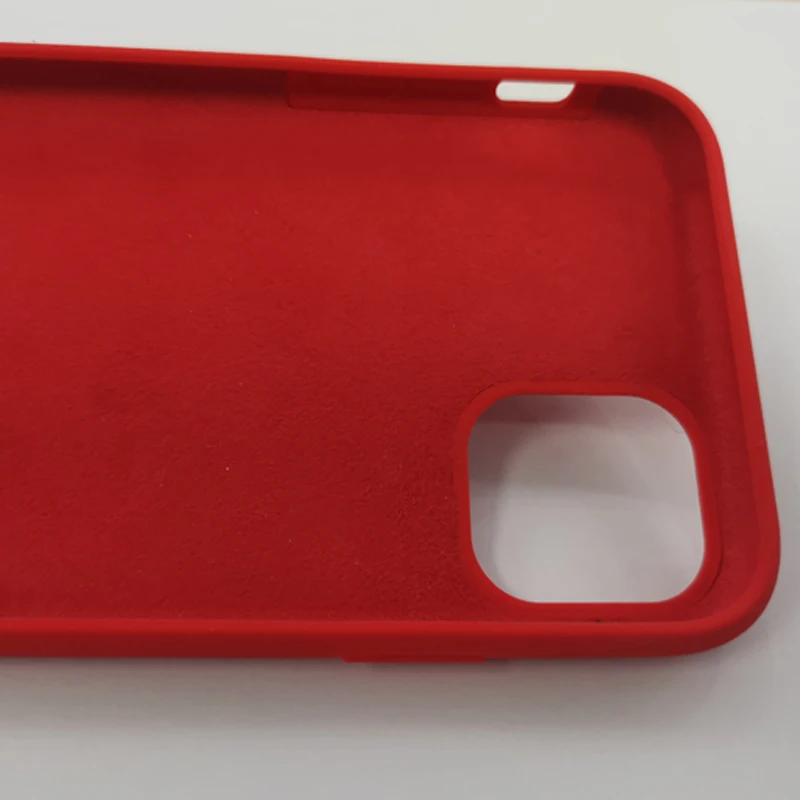 Silicone phone case mobile phone cover wholesale for Apple