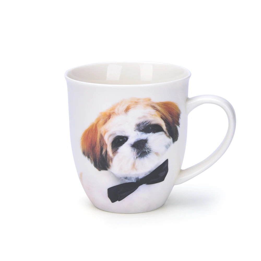 Hot Selling China Supplier Ceramic Cup 12oz Fine Porcelain Christmas Mug