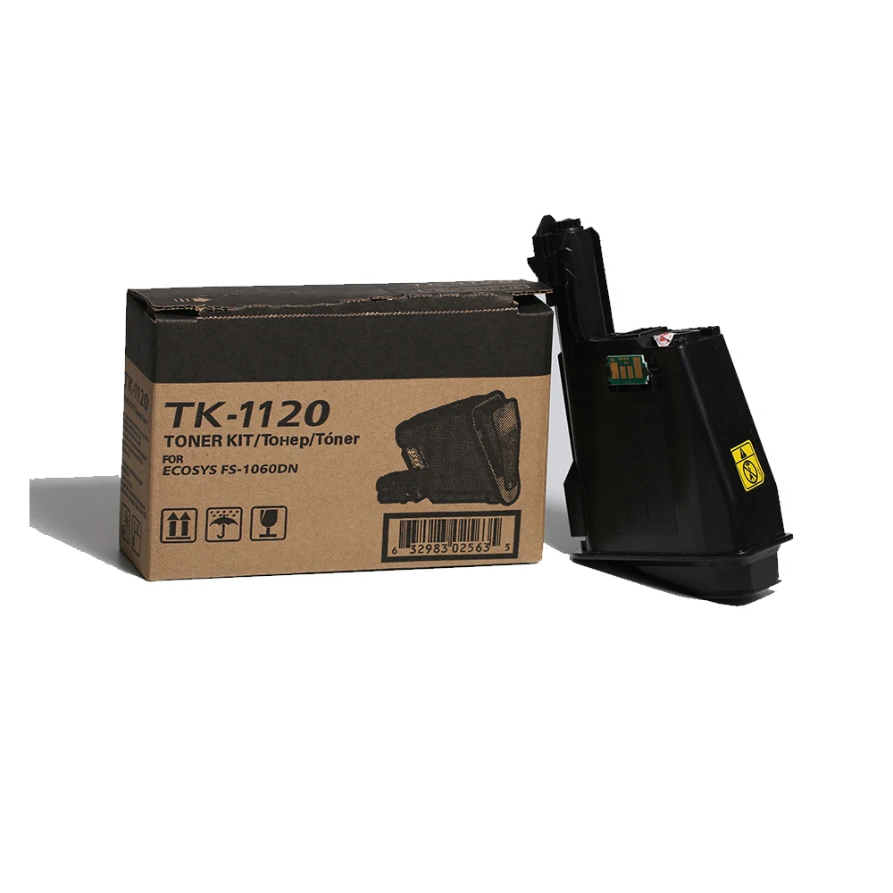 Совместимый тонер для копировального аппарата TK1120/1122/1123/1124 использования в FS-1060 KYOC/1060DN/1125MFP/1025MFP