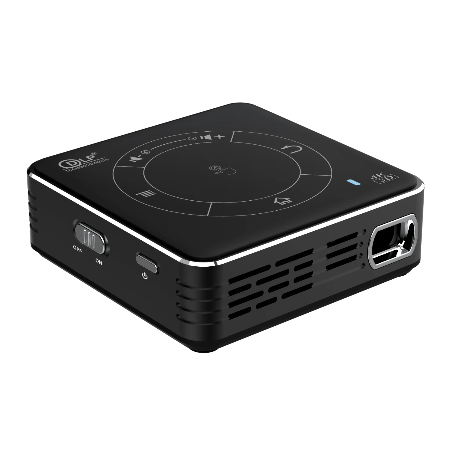 Хит продаж 2020 портативный мини-проектор C99 для домашнего кинотеатра HD размер ладони 2 ГБ 16 Android 9 0 4K 3D DLP умный