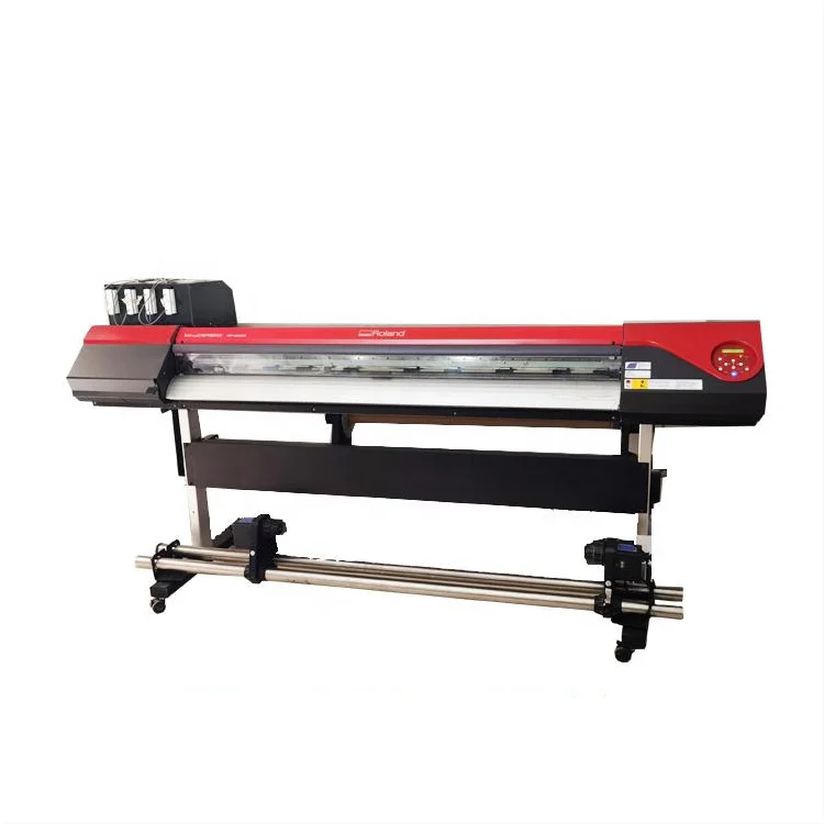 Second Hand Used Roland Rf640 Printer For Printing Shops And Advertising Company Eco Inkjet Printer