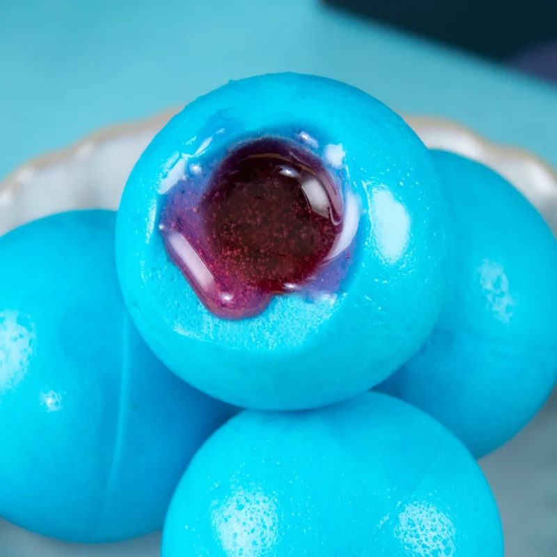 Popping Sweet Sour and Creative Soft  Gummy Candies Party Snack Food Sandwich Gummy  3D Tridimensional Earth Gummy Candy