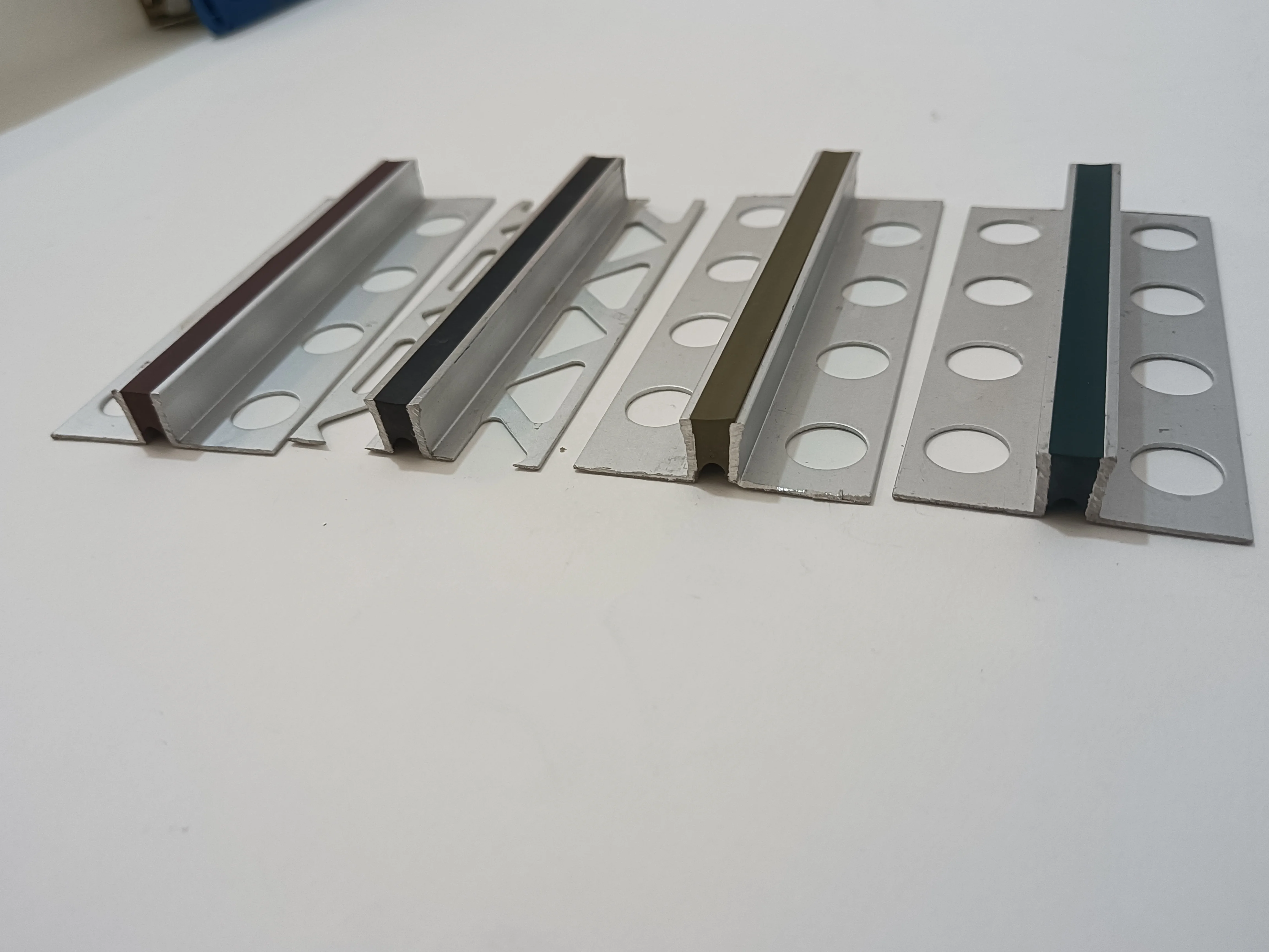 Decorative Aluminum Tile Transition Expansion Joint Cover Strip Movement Joints