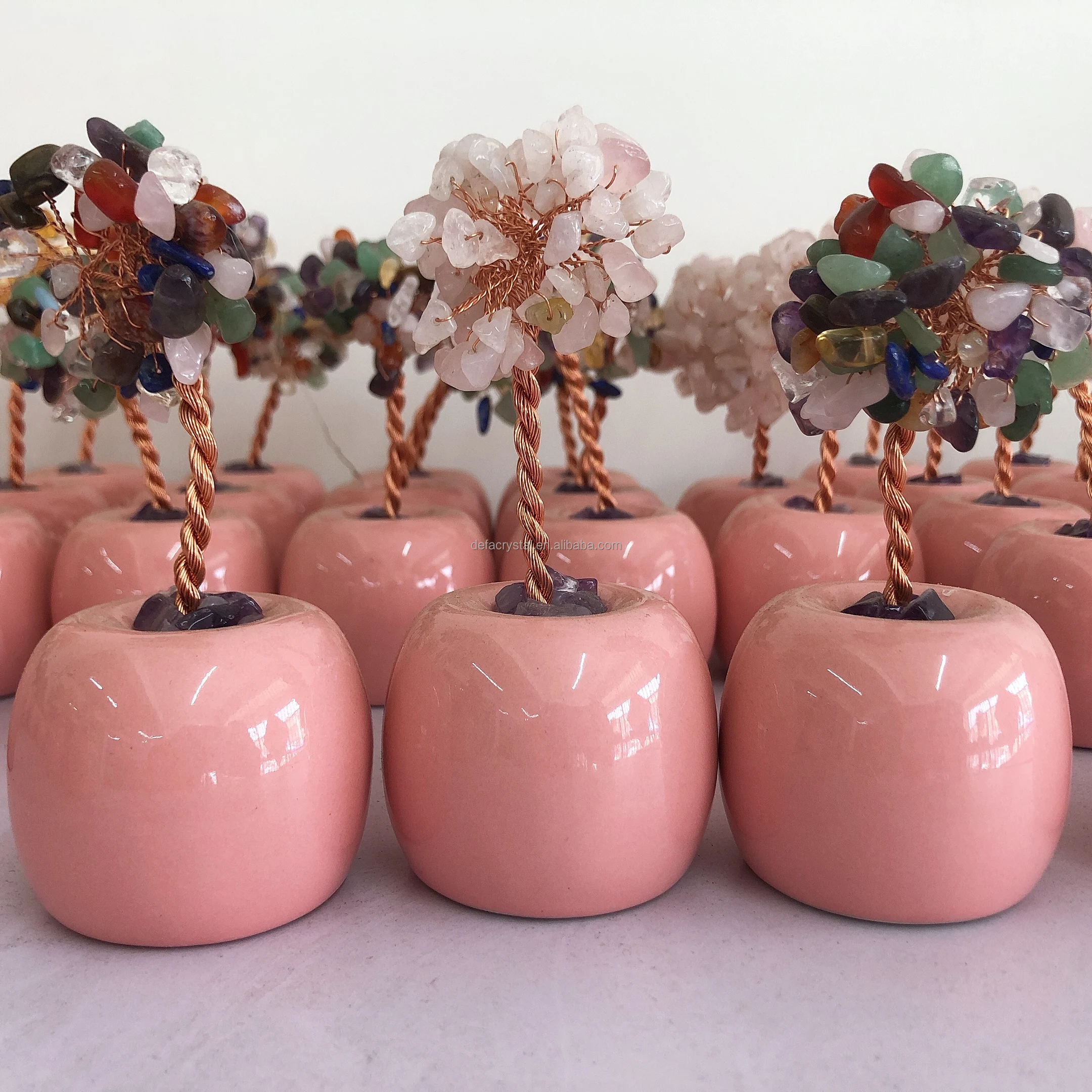Feng Shui Tree Crystals Healing Stones Crystal Tree Of Life Crystal Apple Tree For Decoration