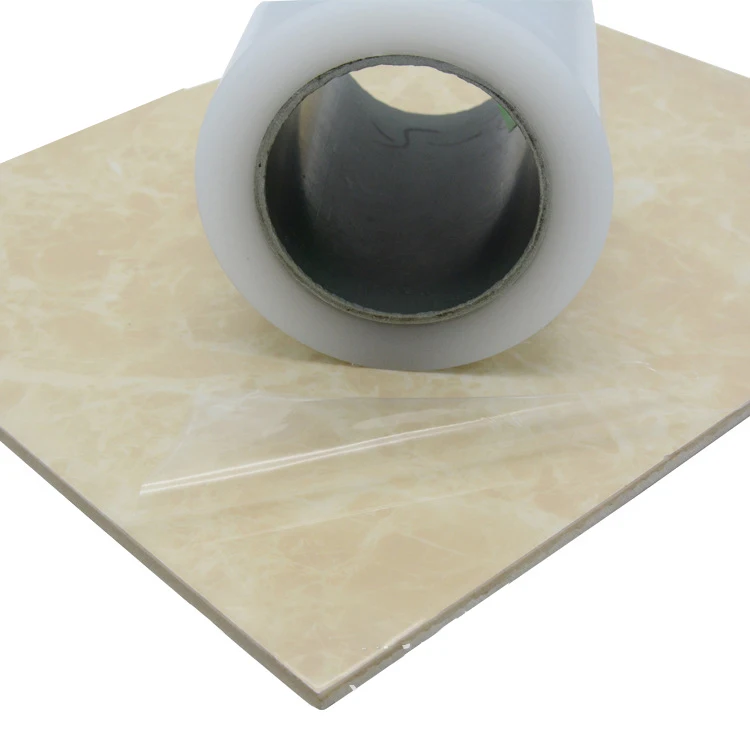 Easy Peel No Residual Low Density Polyethylene Film LDPE Waterproof Surface Protection Tape For Tile Wood Floor And Furniture