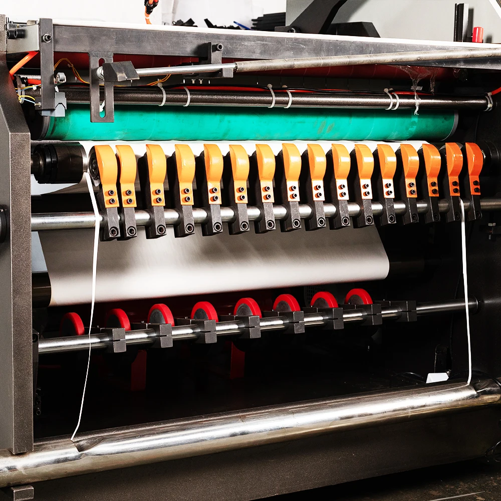 Copy Paper Slitting Machine Slitter Rewinder Industrial Grade Aluminium Foil A3 A4 A5 Size Automatic Tension Control 150m/min