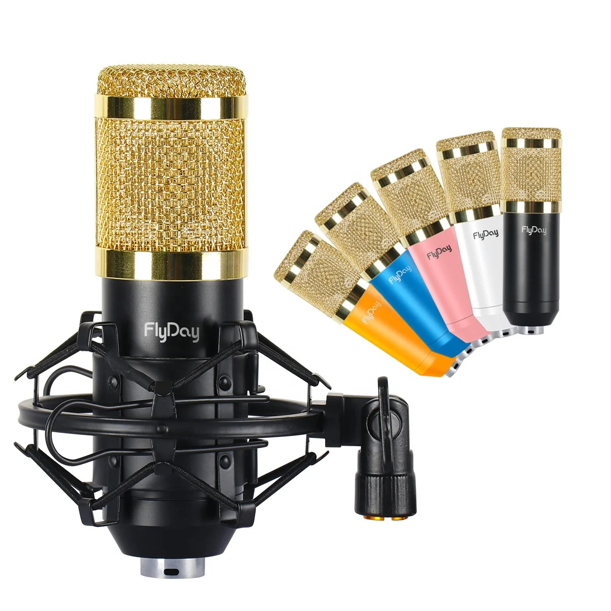 OEM F-800 Wholesale USB Microphone With Cable USB Microphone For PC or Laptop Desktop Condenser Microphone