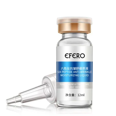  Wholesale natural hexapeptide hyaluronic acid anti-aging whitening facial serum