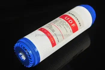 Water dispenser block 10 inch activated carbon granular UDF cartridge filter