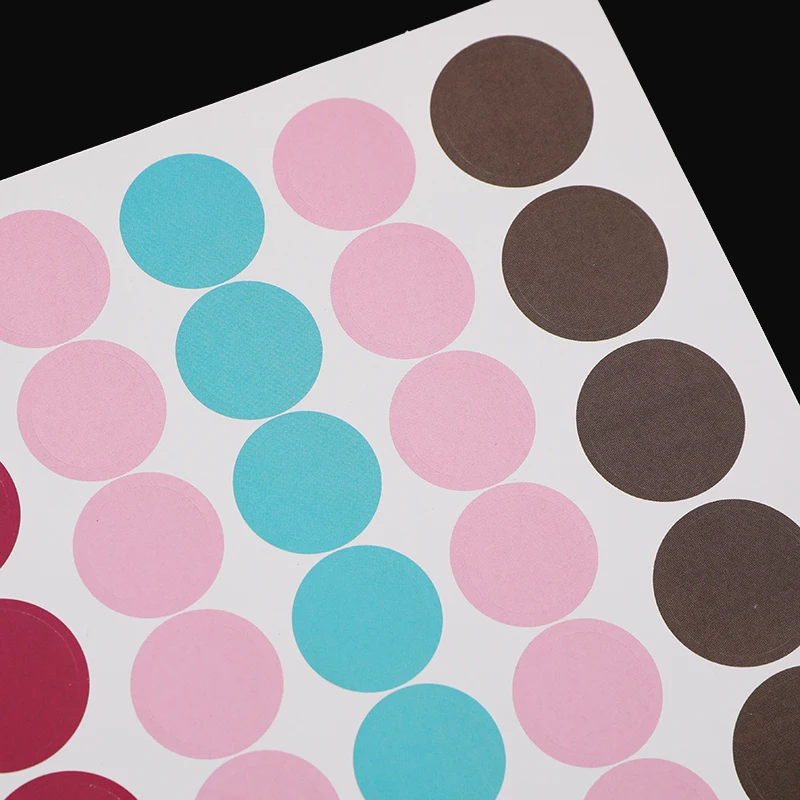 Custom Self- Adhesive Color Kiss Cut Flat Sheet Planner Book DIY Stickers
