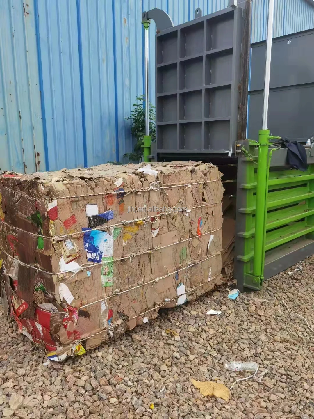 Automatic horizontal balers for waste paper/cardboard hydraulic baler machine/horizontal baling press machine