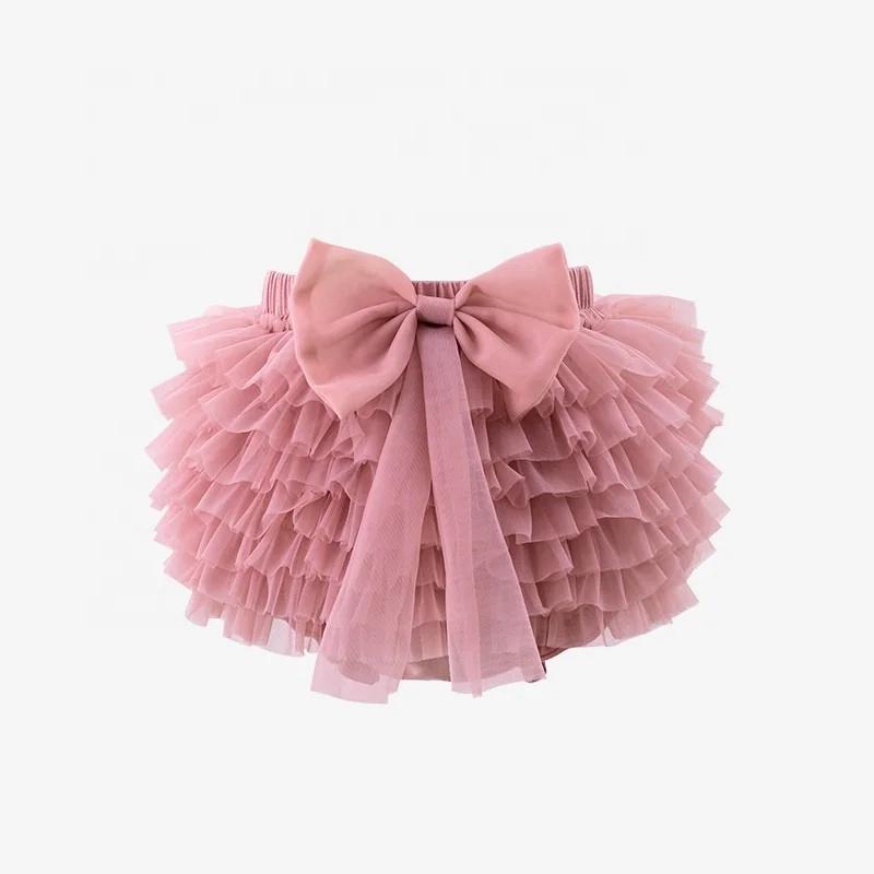 Summer new arrival child kids baby princess mini tulle puffy tutu skirt for toddler girls 2024
