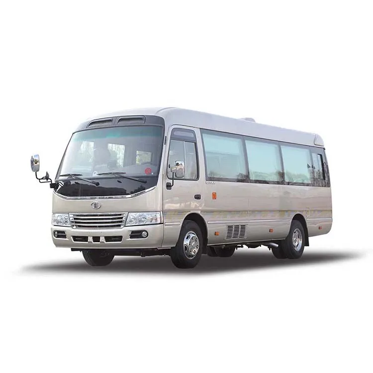 affordable and high cost-effective 4x2 brand new 22-seater diesel powered passenger shuttle service commute bus on sale