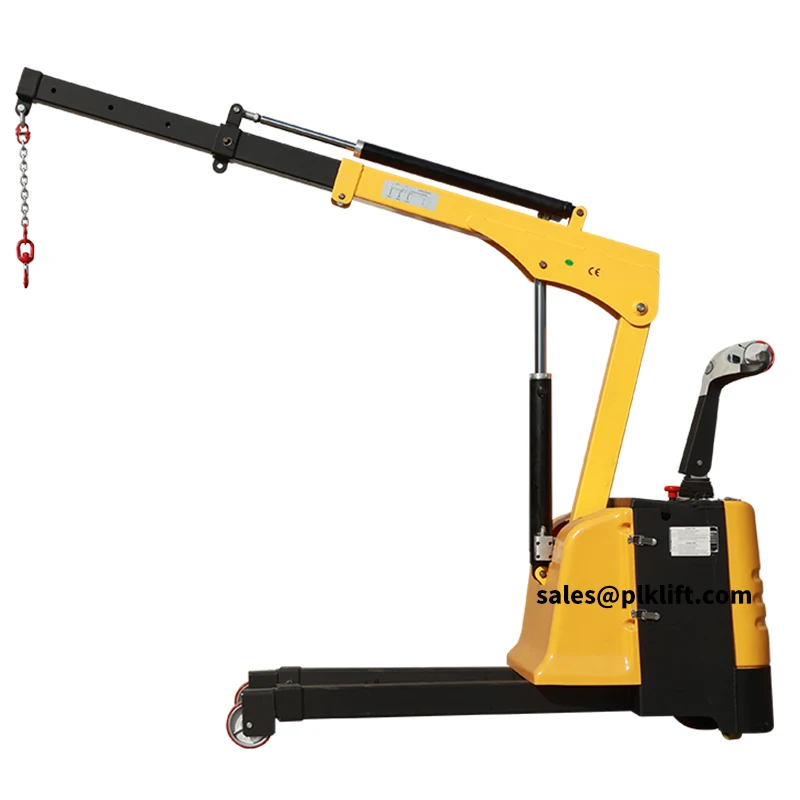 High Performance Full Electric Easy Operate Small Crane Mini Floor Crane With CE