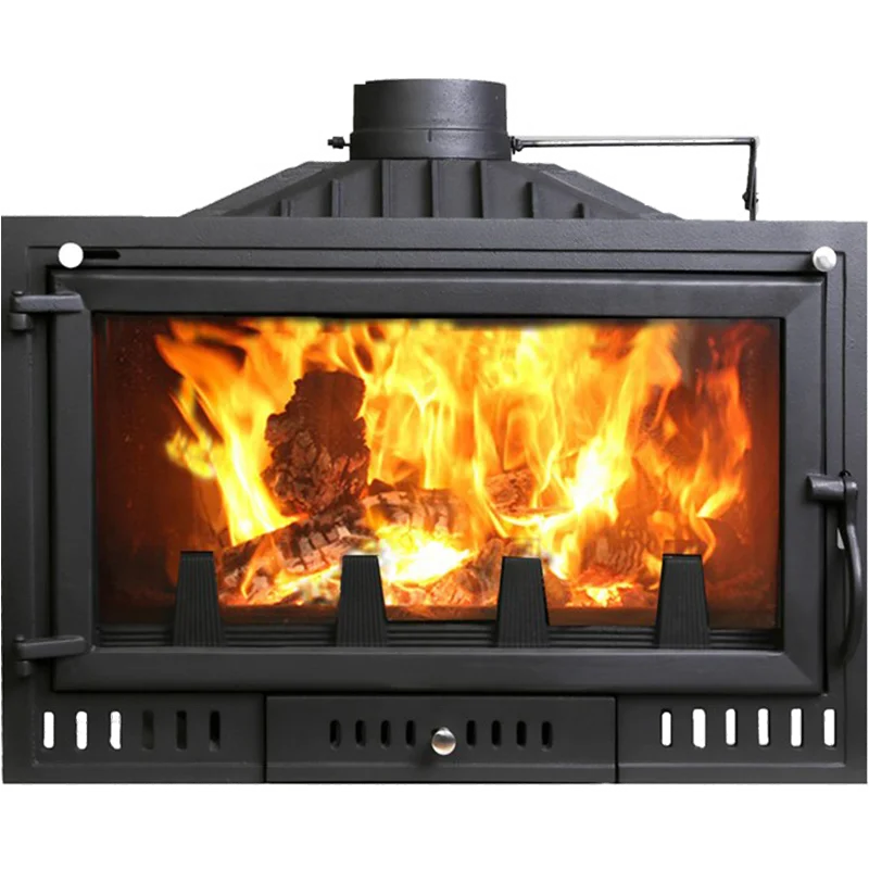 factory  interior garden cast iron fireplace Wood Burning Cast Iron Stove Real Fire Fireplace