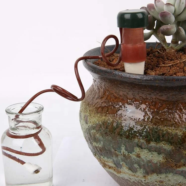 Plant Self Watering Stakes Indoor or Outdoor Water Spikes for Plants Automatic Drip Irrigation